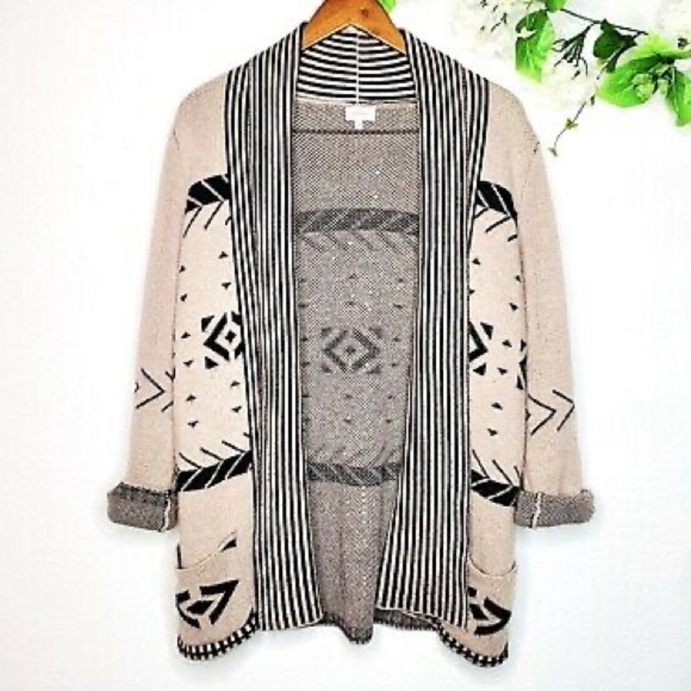 Pixley tribal patterned cardigan - XS